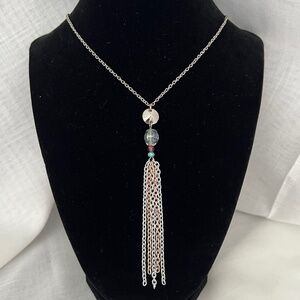 Sabika Tassel Necklace